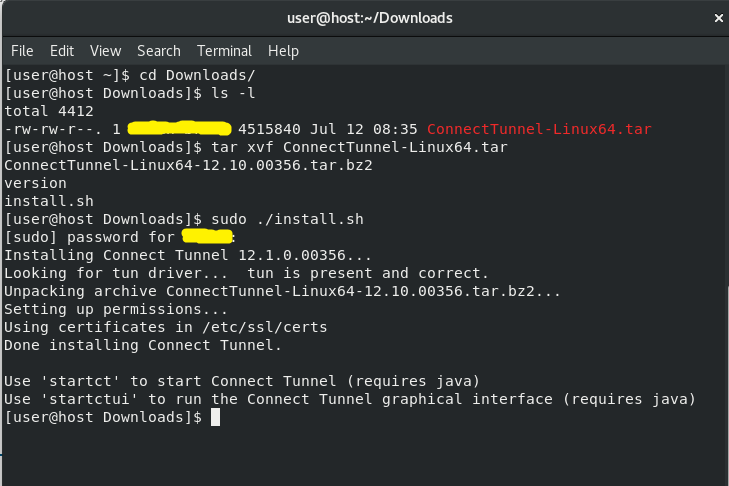 linux vpn installation