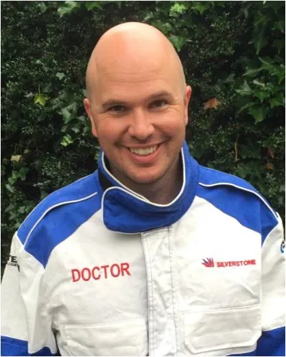 an image of Ribin Kerr in a racing suit 