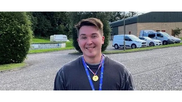 Sean Robinson at the Team Spirit welcome event