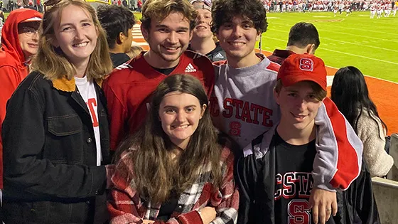 Milli Crouch who studied abroad at North Carolina State University (2021/22)