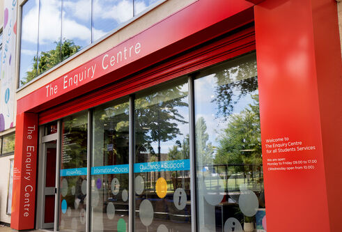 Enquiry Centre at DUSA