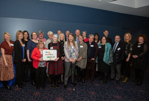 a group shot of people