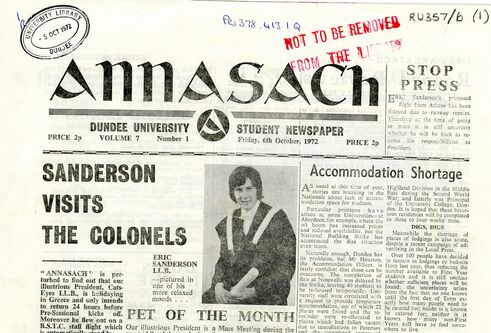 the front cover of Annasach