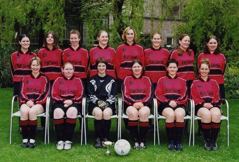 Women's Football 2001, Image courtesy of University Archive Services