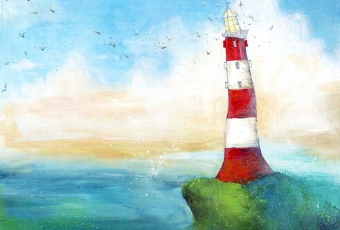 Zoe's lighthouse illustration