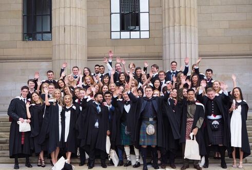 Gemma Gaw at her class graduation