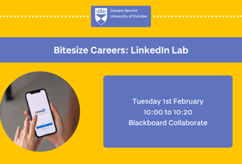 Image advertising LinkedIn Lab Event on 1 February 2022