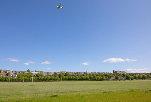 View of Magdalen Green