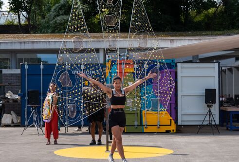 Dancing a Peripheral Quadrille by Ashanti Harris