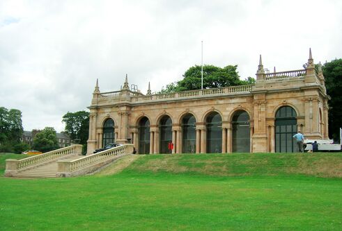 The pavilion at Baxter Park