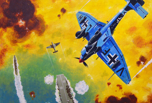 Commando illustration by Ian Kennedy