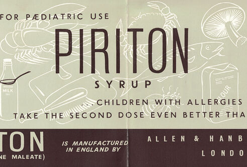 Piriton leaflet c1957