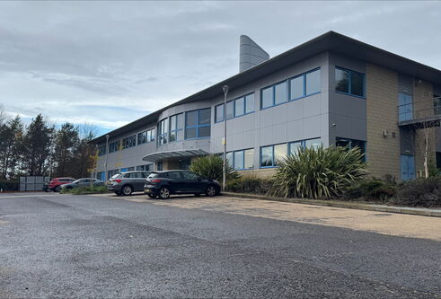 An external shot of Wilson House and its car park.