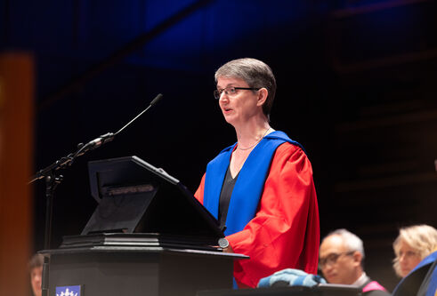 Maggie Chapman rector of the University of Dundee 