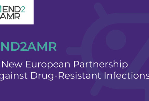 Logo for END2AMR - A new european partnership against drug-resistant infectionss