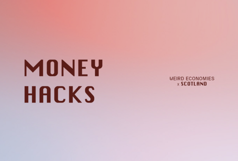 event title slide - Money Hacks