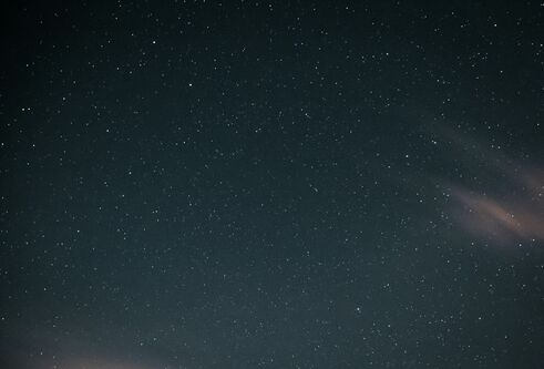 An image of a starry sky at night