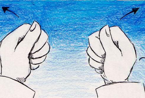 Detail of comics art by Charlotte Bigham