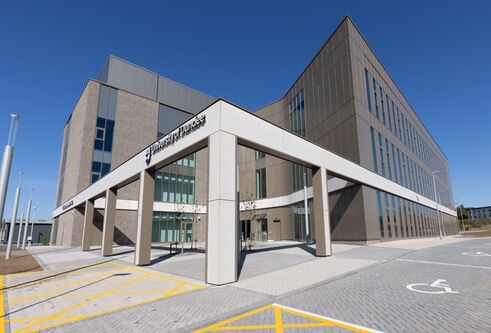 An external view of the Life Sciences Innovation Hub