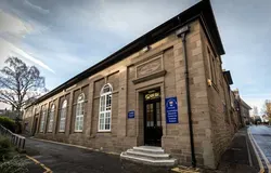 a view of the Fleming building