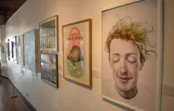 Image of an exhibition in the Tower Foyer