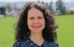 Sarah McKim standing in a park