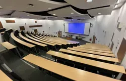 Dalhousie 3F01 LT3 - Lecture theatre type seating with a huge screen at the front of the room