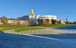 A view of Ninewells Hospital 