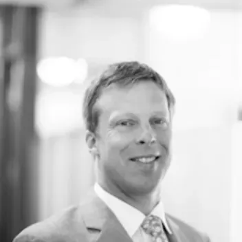 Black and white portrait of Graham Coop