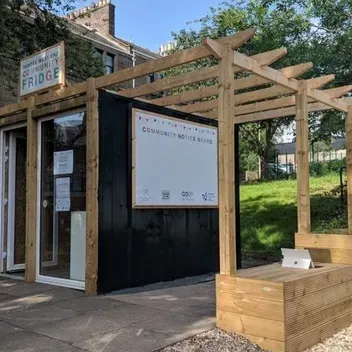 photo of Community Fridge building 