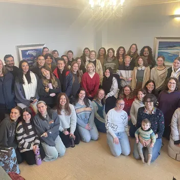 Dundee fourth year psychology students group photo