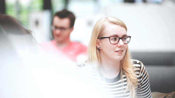 Students in an IT suite