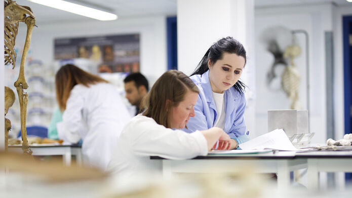 Forensic Anthropology student