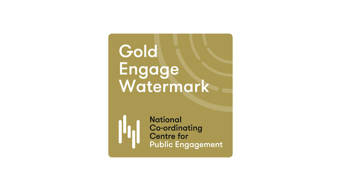 the Gold Engage Watermark