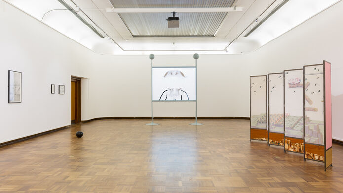 an image of a gallery space