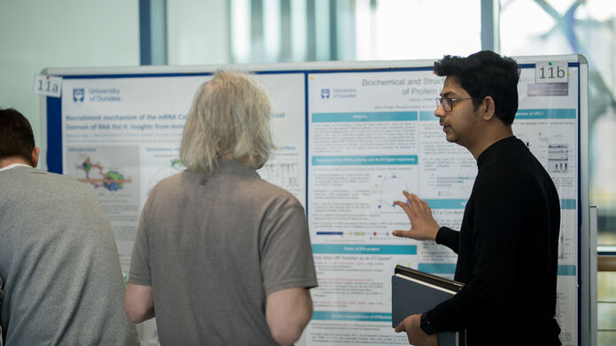 Students at an event