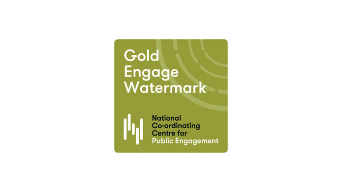 gold engage watermark logo
