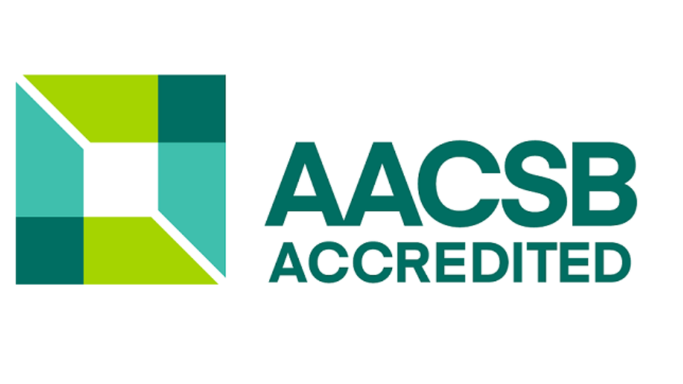 Logo for the AACSB Accreditation