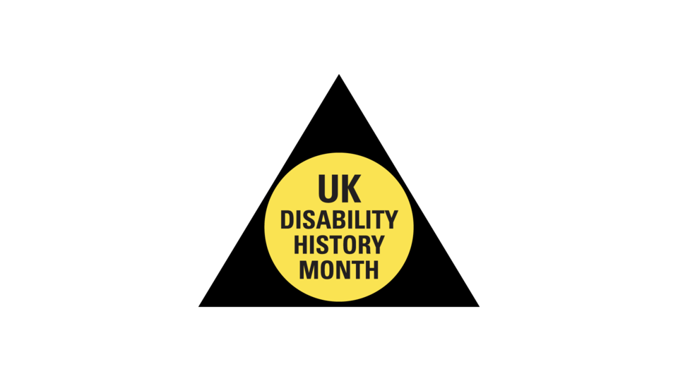 UK Disability History Month Logo