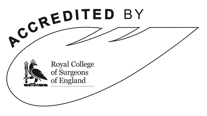 Royal College of Surgeons London logo.