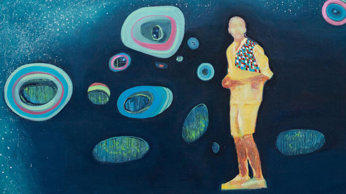 DJCAD degree show main image branding