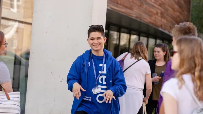 Student Ambassador at Open Day