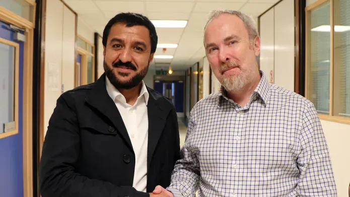 Dr Aziz and Professor Palmer