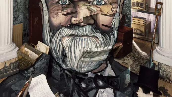 Calum Colvin's portrait of Andrew Carnegie