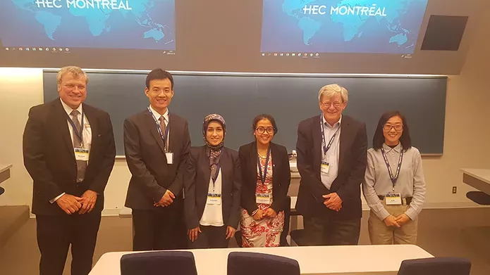 Theresia Sumarno and other conference delegates