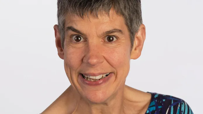 an image of Annalu smiling at the camera 