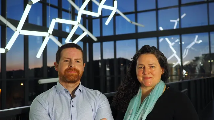 Ten Bio founders Dr Robyn Hickerson and Dr Michael Conneely 