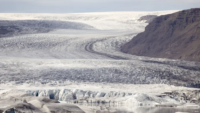 Iceland glacier