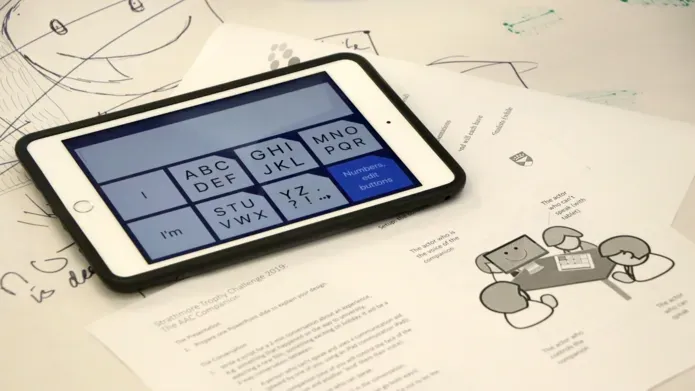 Digital app created by pupils