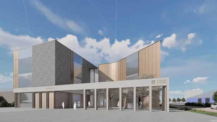 An artists drawing of the proposed innovation hub